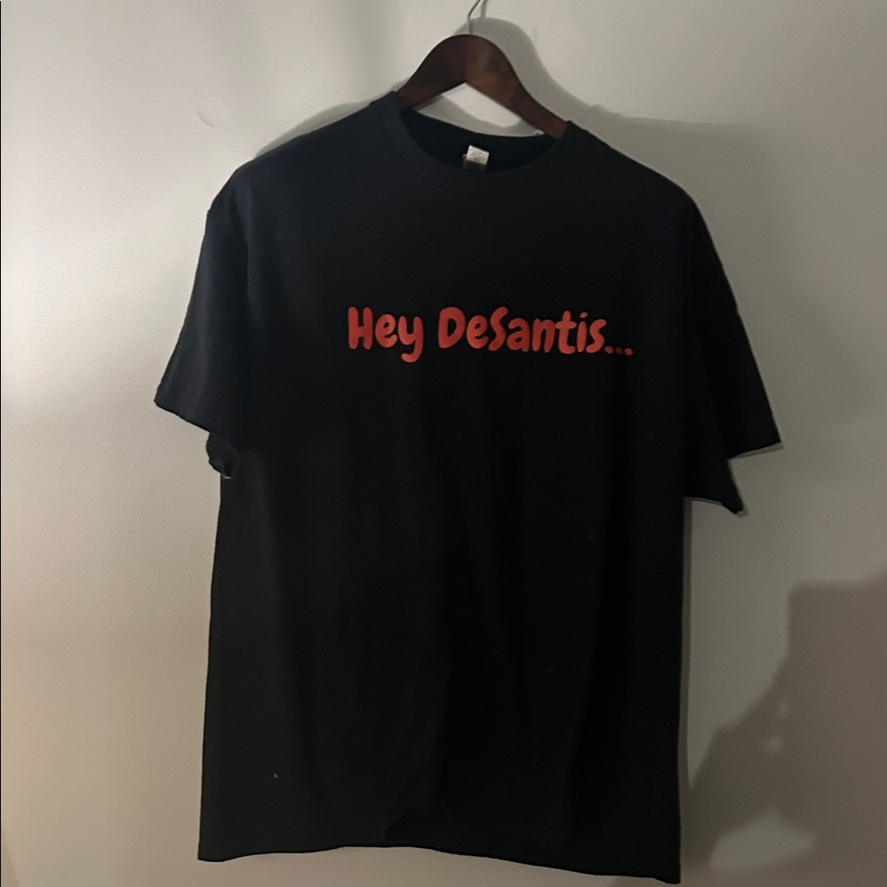 Black Hey Desantis T-Shirt